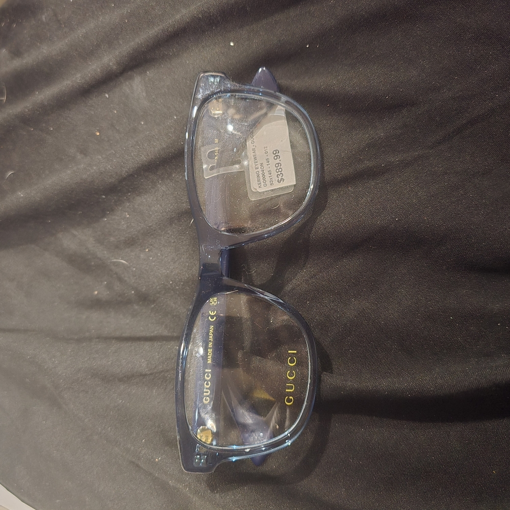 Gucci Blue Eyeglasses